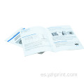 Impresión del manual de instrucción de impresión manual eléctrico